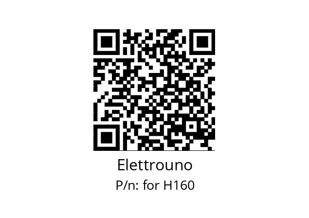   Elettrouno for H160