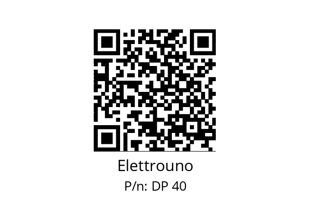   Elettrouno DP 40