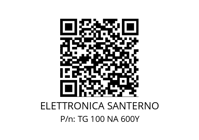   ELETTRONICA SANTERNO TG 100 NA 600Y