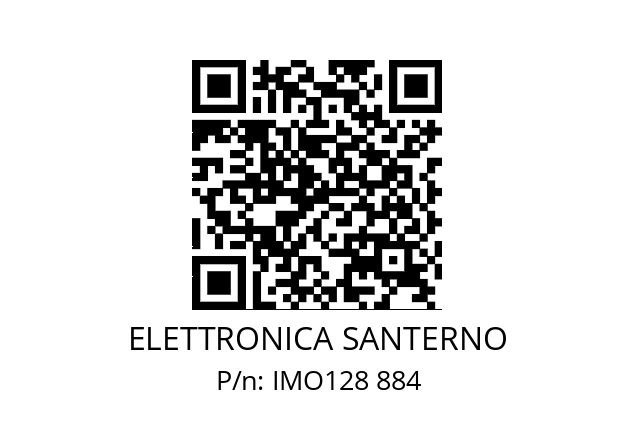   ELETTRONICA SANTERNO IMO128 884