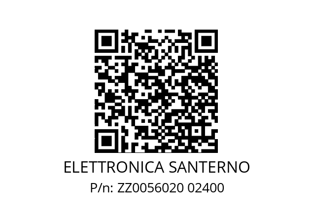   ELETTRONICA SANTERNO ZZ0056020 02400