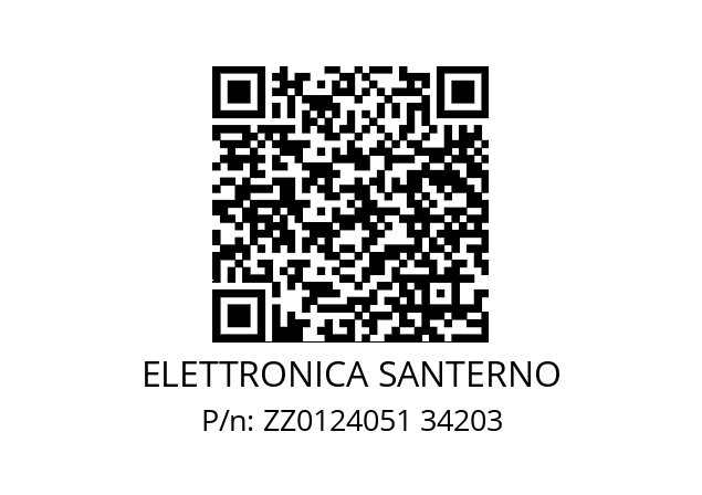   ELETTRONICA SANTERNO ZZ0124051 34203