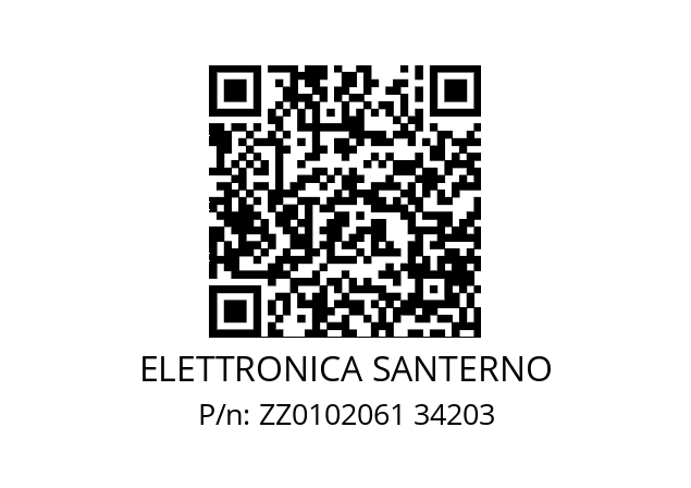   ELETTRONICA SANTERNO ZZ0102061 34203