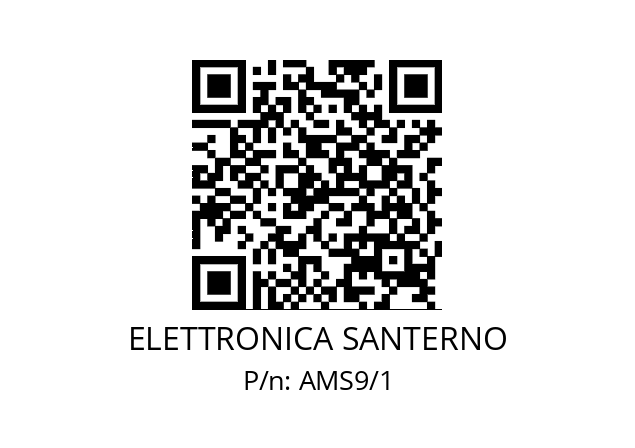   ELETTRONICA SANTERNO AMS9/1