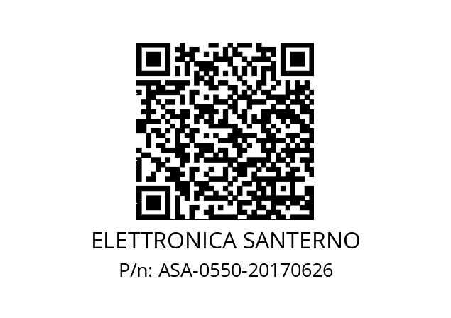   ELETTRONICA SANTERNO ASA-0550-20170626