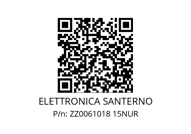   ELETTRONICA SANTERNO ZZ0061018 15NUR