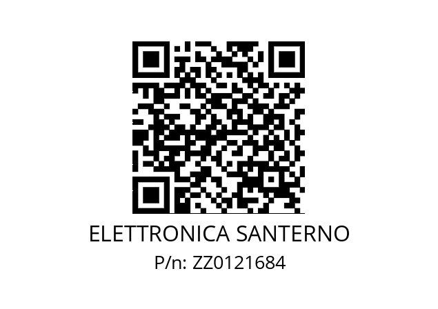   ELETTRONICA SANTERNO ZZ0121684