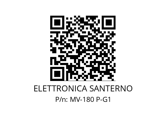   ELETTRONICA SANTERNO MV-180 P-G1