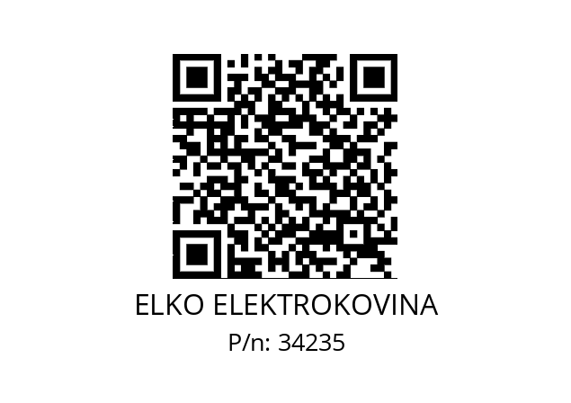   ELKO ELEKTROKOVINA 34235