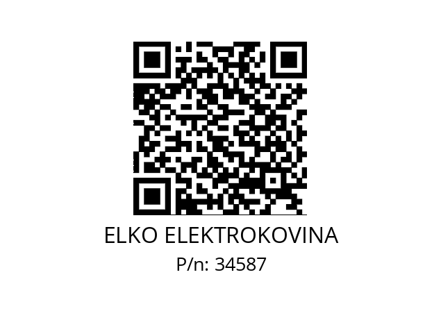   ELKO ELEKTROKOVINA 34587