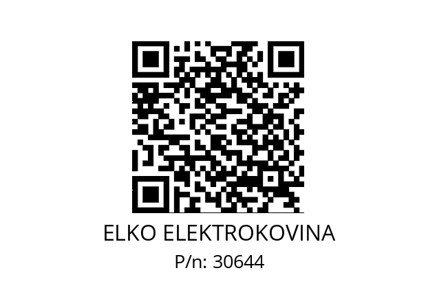   ELKO ELEKTROKOVINA 30644