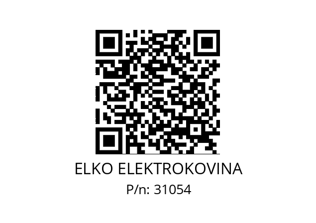   ELKO ELEKTROKOVINA 31054