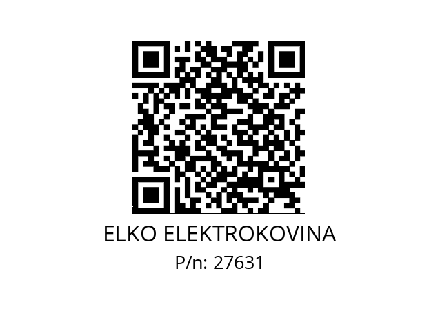   ELKO ELEKTROKOVINA 27631