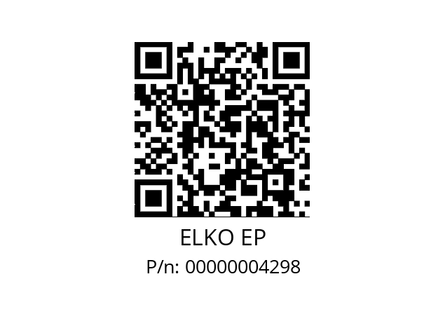   ELKO EP 00000004298