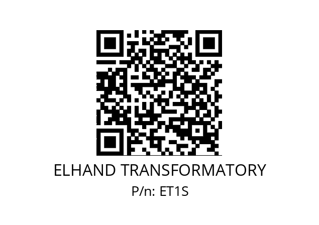   ELHAND TRANSFORMATORY ET1S