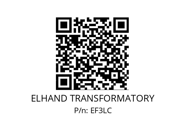   ELHAND TRANSFORMATORY EF3LC