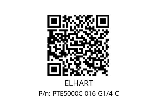   ELHART PTE5000C-016-G1/4-С