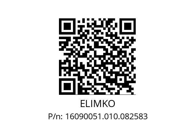   ELIMKO 16090051.010.082583