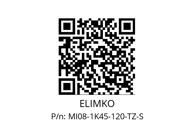   ELIMKO MI08-1K45-120-TZ-S