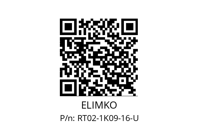   ELIMKO RT02-1K09-16-U