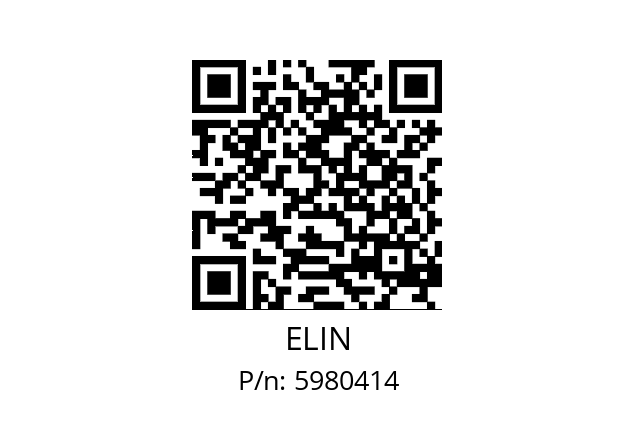   ELIN 5980414