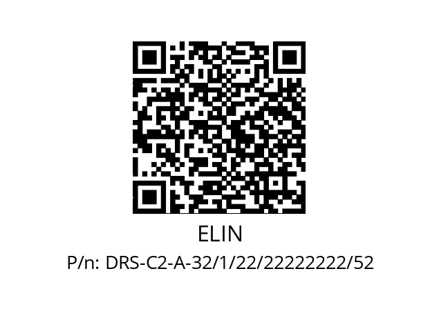   ELIN DRS-C2-A-32/1/22/22222222/52