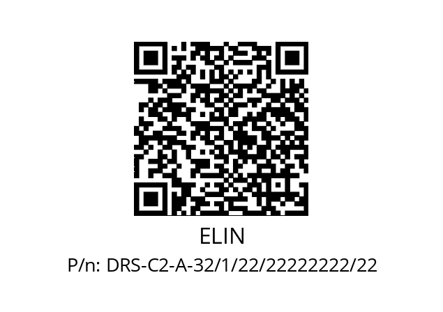   ELIN DRS-C2-A-32/1/22/22222222/22