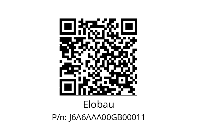   Elobau J6A6AAA00GB00011