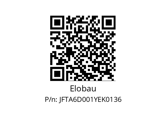   Elobau JFTA6D001YEK0136