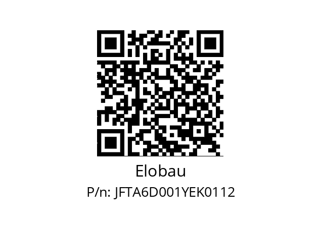   Elobau JFTA6D001YEK0112