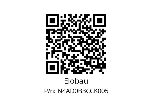   Elobau N4AD0B3CCK005