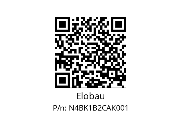   Elobau N4BK1B2CAK001