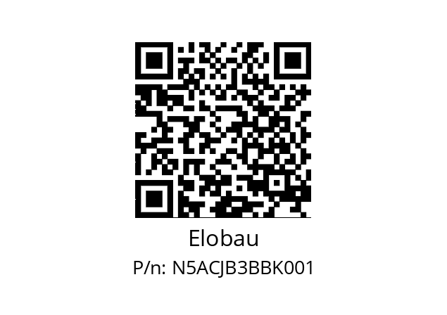   Elobau N5ACJB3BBK001