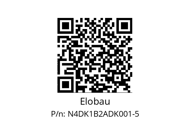   Elobau N4DK1B2ADK001-5