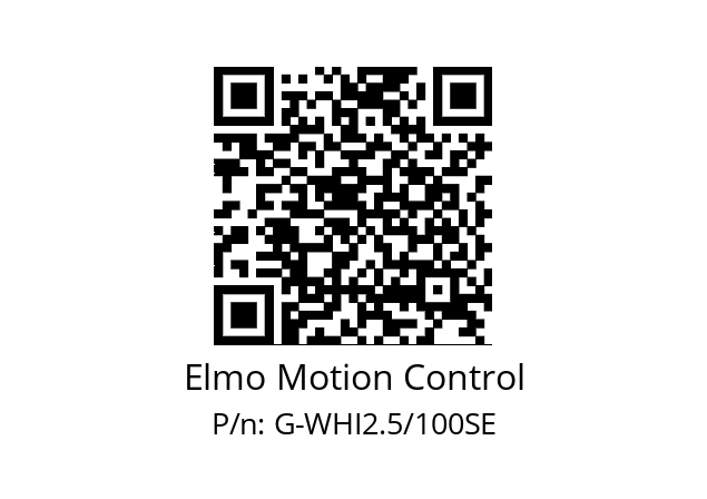   Elmo Motion Control G-WHI2.5/100SE