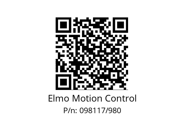   Elmo Motion Control 098117/980