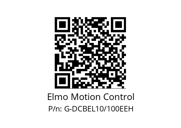   Elmo Motion Control G-DCBEL10/100EEH