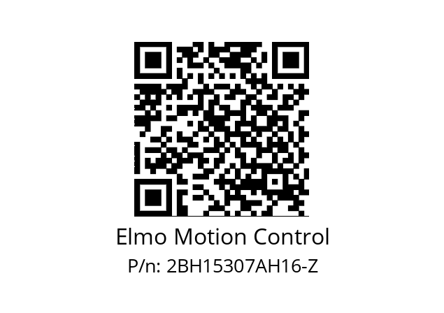   Elmo Motion Control 2BH15307AH16-Z