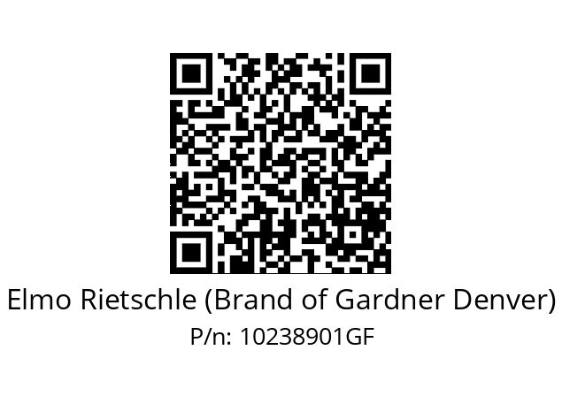   Elmo Rietschle (Brand of Gardner Denver) 10238901GF