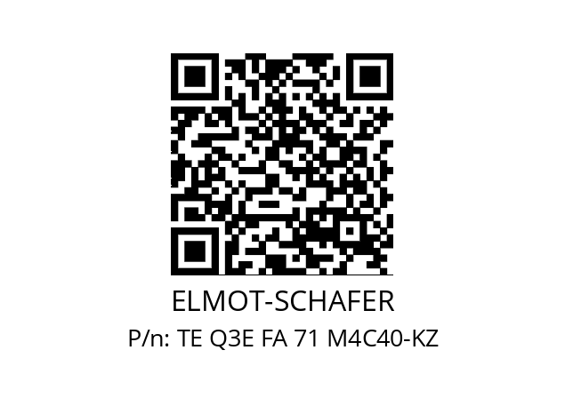   ELMOT-SCHAFER TE Q3E FA 71 M4C40-KZ