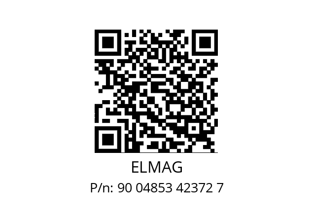   ELMAG 90 04853 42372 7