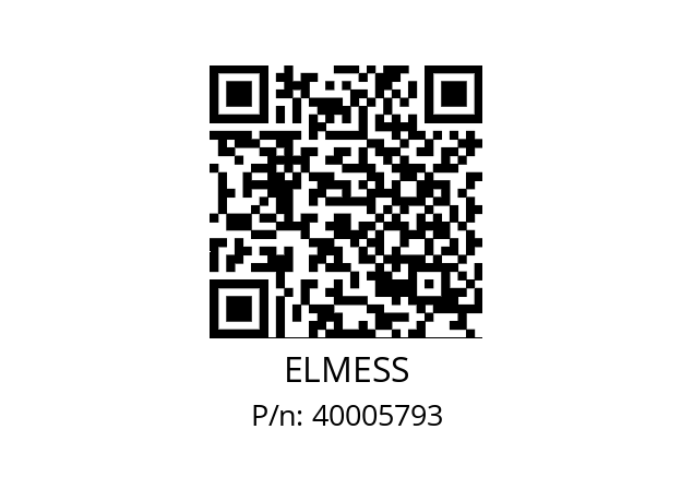   ELMESS 40005793