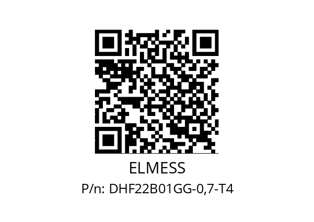   ELMESS DHF22B01GG-0,7-T4