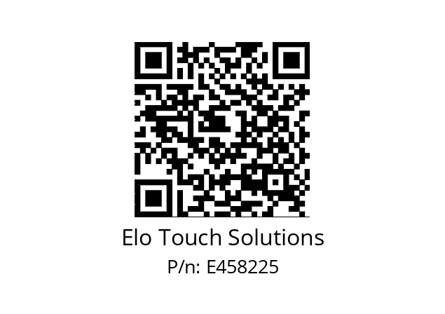   Elo Touch Solutions E458225