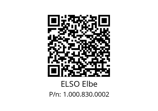   ELSO Elbe 1.000.830.0002