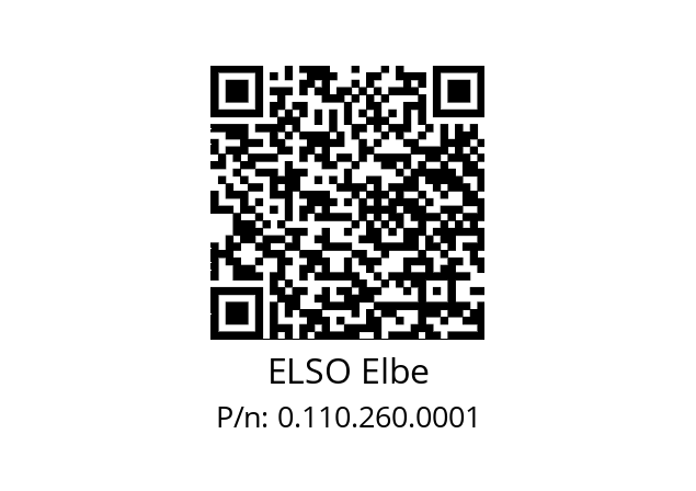   ELSO Elbe 0.110.260.0001