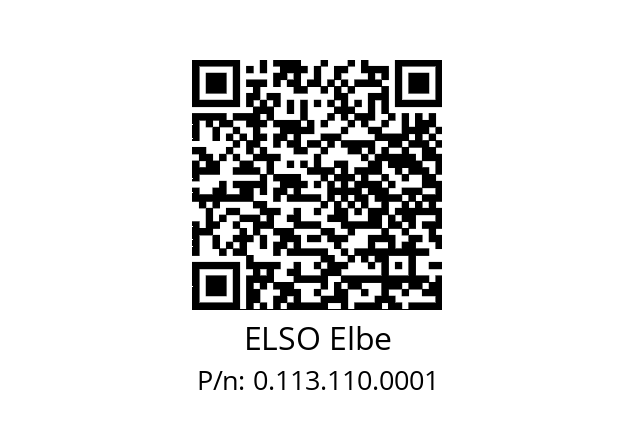   ELSO Elbe 0.113.110.0001