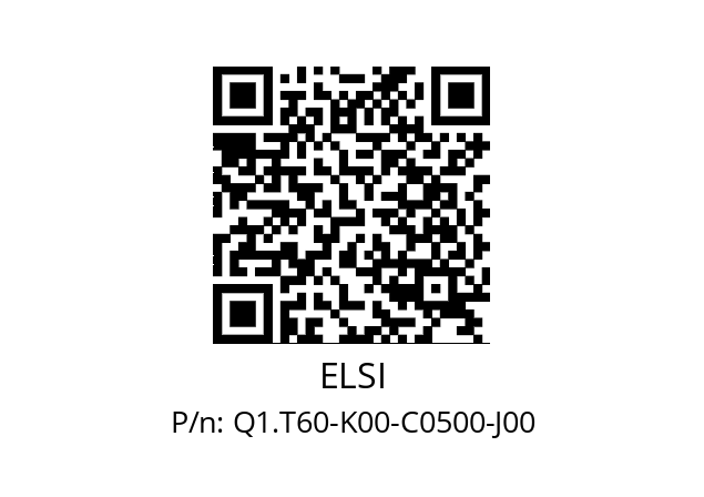   ELSI Q1.T60-K00-C0500-J00