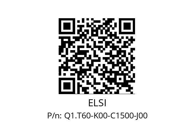   ELSI Q1.T60-K00-C1500-J00