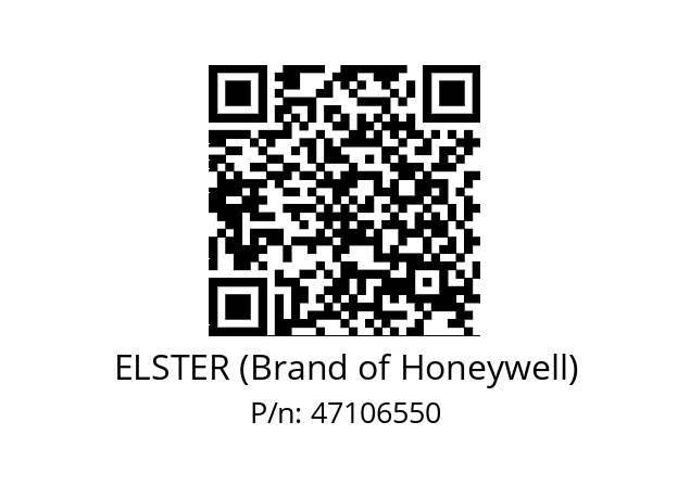   ELSTER (Brand of Honeywell) 47106550